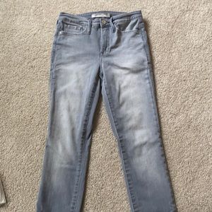 Athleta sculptek jeans grey wash stretch size 4